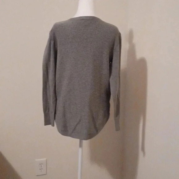 🍭🌺Striped sweater with buttons on one sholder - Picture 7 of 10